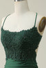 Load image into Gallery viewer, Dark Green Bodycon Short Prom Dress with Beading