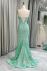 Load image into Gallery viewer, Sparkly Mermaid Spaghetti Straps Sequin Long Prom Dress With Slit