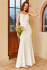 Load image into Gallery viewer, Simple Mermaid Boho Wedding Dress