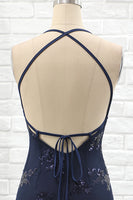 Load image into Gallery viewer, Spaghetti Straps Mermaid Party Dress