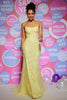 Load image into Gallery viewer, Mermaid Yellow Long Prom Dress with Appliques