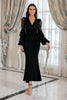 Load image into Gallery viewer, Mermaid Black Prom Dress with Lace