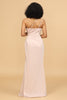 Load image into Gallery viewer, Blush Satin Mermaid One Shoulder Long Bridesmaid Dress with Slit