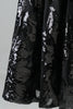 Load image into Gallery viewer, Glitter Black Lace Sequins Short Prom Dress