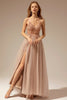 Load image into Gallery viewer, Spaghetti Straps Long Prom Dress With Slit
