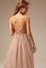 Load image into Gallery viewer, Spaghetti Straps Long Prom Dress With Slit
