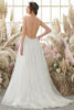 Load image into Gallery viewer, V neck Blackless Wedding Dress