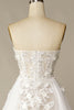 Load image into Gallery viewer, A Line Wedding Dress with Appliques