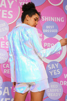 Load image into Gallery viewer, White Sparkly Prom Party Suit for Women
