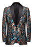 Load image into Gallery viewer, Floral Shawl Lapel Men&#39;s Blazer