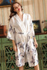 Load image into Gallery viewer, Blush Print Kimono Bridal Party Robes