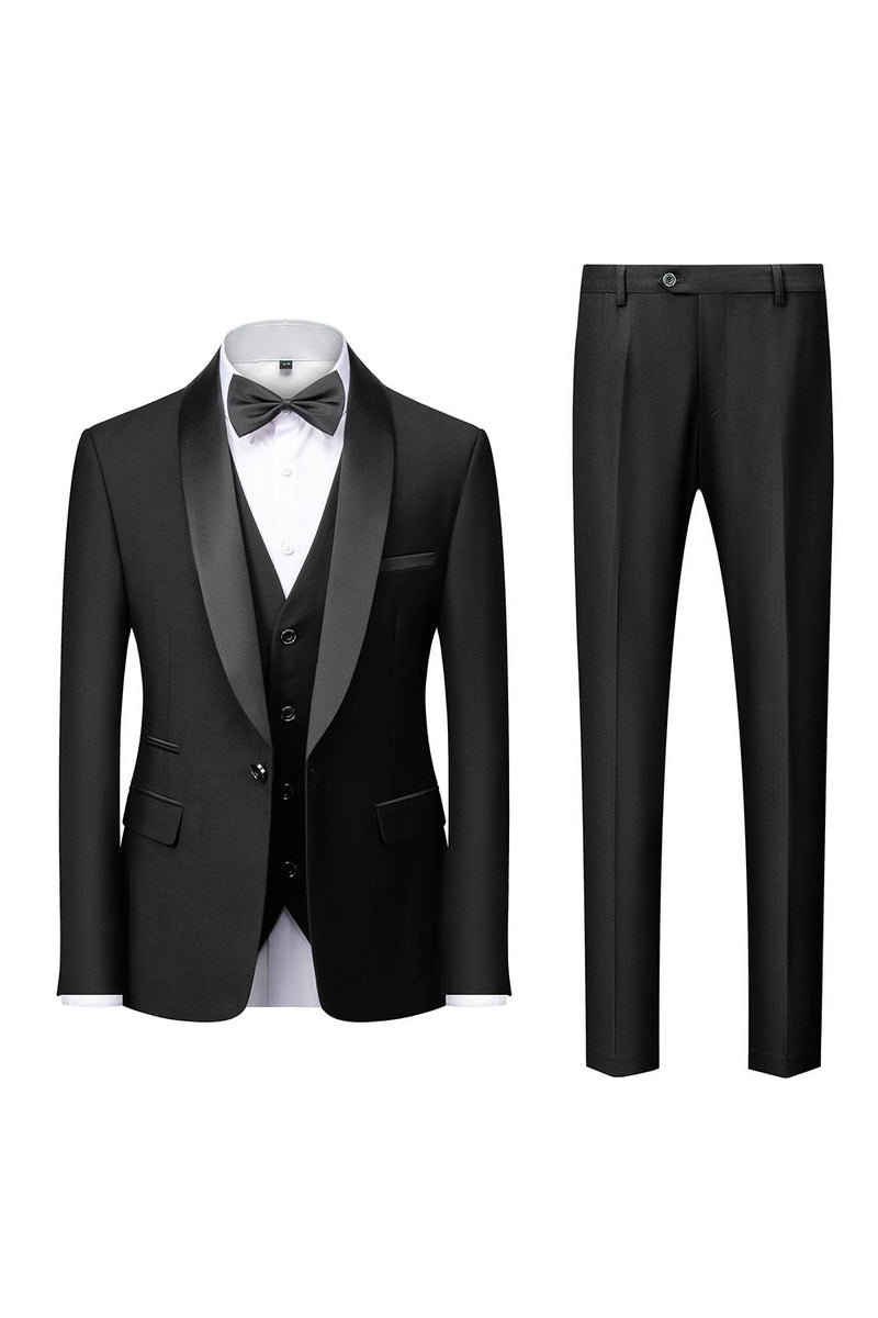 Load image into Gallery viewer, Grey Men&#39;s 2-Piece Suits