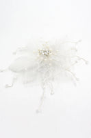 Load image into Gallery viewer, Sweet Feather Yarn Flower Handmade Hair Clip