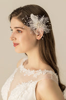 Load image into Gallery viewer, Sweet Feather Yarn Flower Handmade Hair Clip