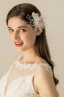 Load image into Gallery viewer, Sweet Feather Yarn Flower Handmade Hair Clip