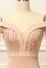 Load image into Gallery viewer, Mermaid Blush Prom Formal Dress with Appliques