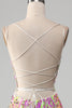 Load image into Gallery viewer, Pink Sparkly Mermaid Prom Dress with Slit