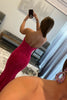 Load image into Gallery viewer, Mermaid Fuchsia Sequins Long Prom Dress