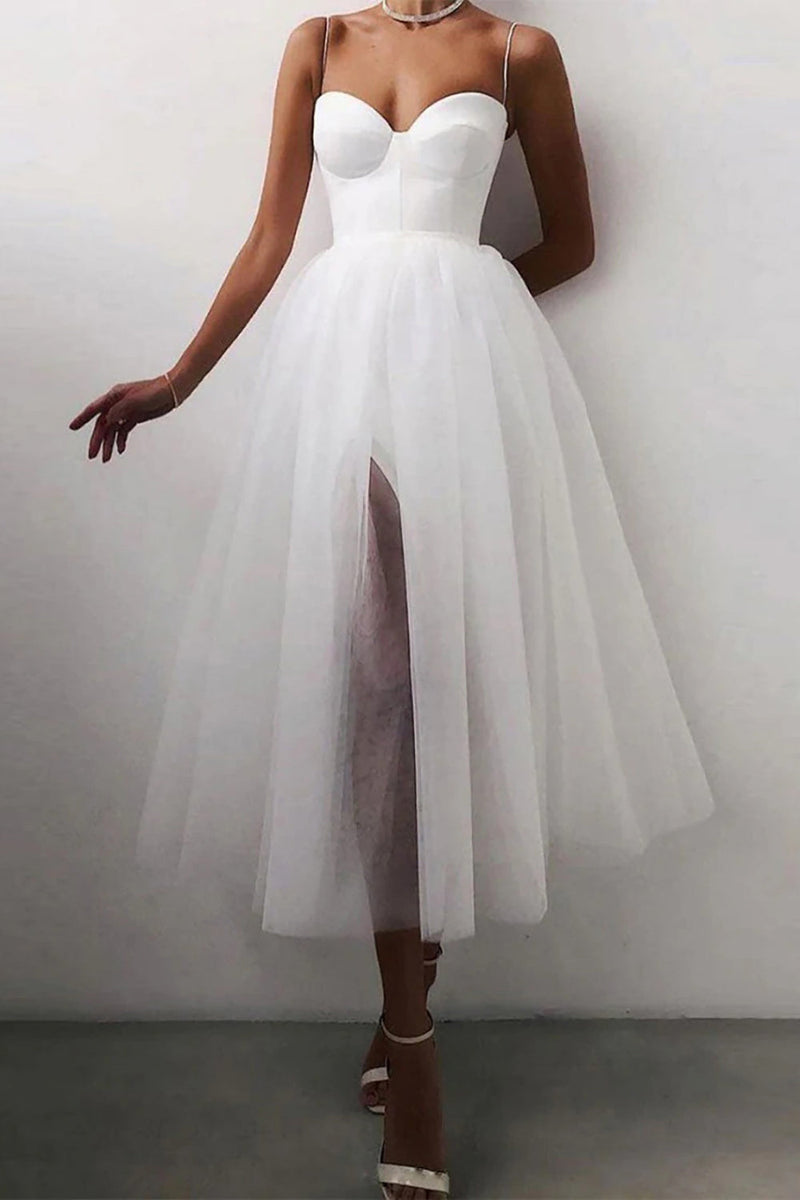 Midi discount prom dress