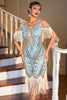 Load image into Gallery viewer, Sheath Off the Shoulder Sequins Party Dress With Tassels
