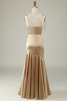 Load image into Gallery viewer, Blush Floral Boho Mermaid Bridesmaid Dress