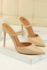 Load image into Gallery viewer, Apricot Stiletto Pointy Heels