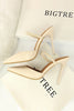 Load image into Gallery viewer, Apricot Stiletto Pointy Heels