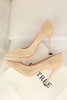 Load image into Gallery viewer, Black Lace Stiletto Pointy Heels