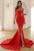 Load image into Gallery viewer, Black Mermaid Sweetheart Long Prom Dress