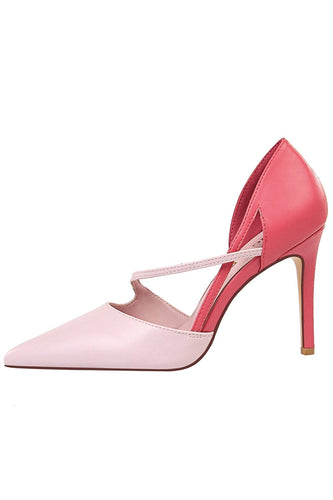 Pink Stiletto Pointy Heels