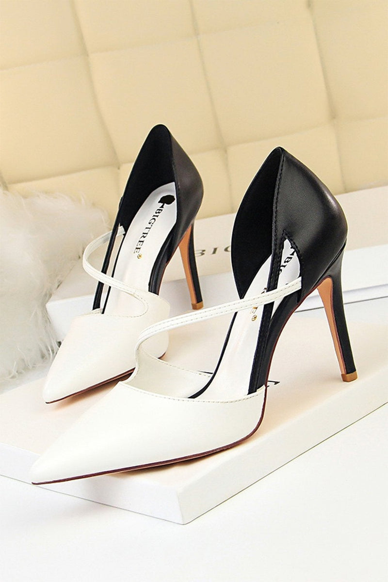 Load image into Gallery viewer, Pink Stiletto Pointy Heels