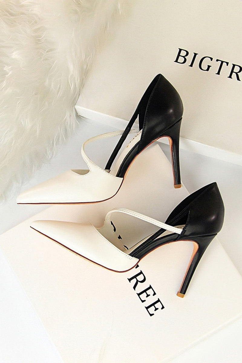 Load image into Gallery viewer, Pink Stiletto Pointy Heels