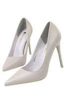 Load image into Gallery viewer, Super High Heel Shallow Mouth Pointed Stiletto Heels