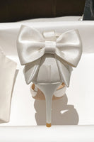 Load image into Gallery viewer, Stiletto Heels with Buckle and Bowknot
