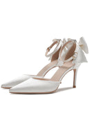Load image into Gallery viewer, Stiletto Heels with Buckle and Bowknot