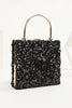 Load image into Gallery viewer, Sequins Black Prom Handbag