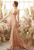 Load image into Gallery viewer, Pink Halter Sequins Prom Dress