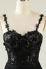 Load image into Gallery viewer, Sparkly Spaghetti Straps Sequins Cocktail Dress