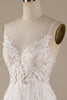 Load image into Gallery viewer, Ivory A-Line Tulle Criss-Cross Straps Back Wedding Dress